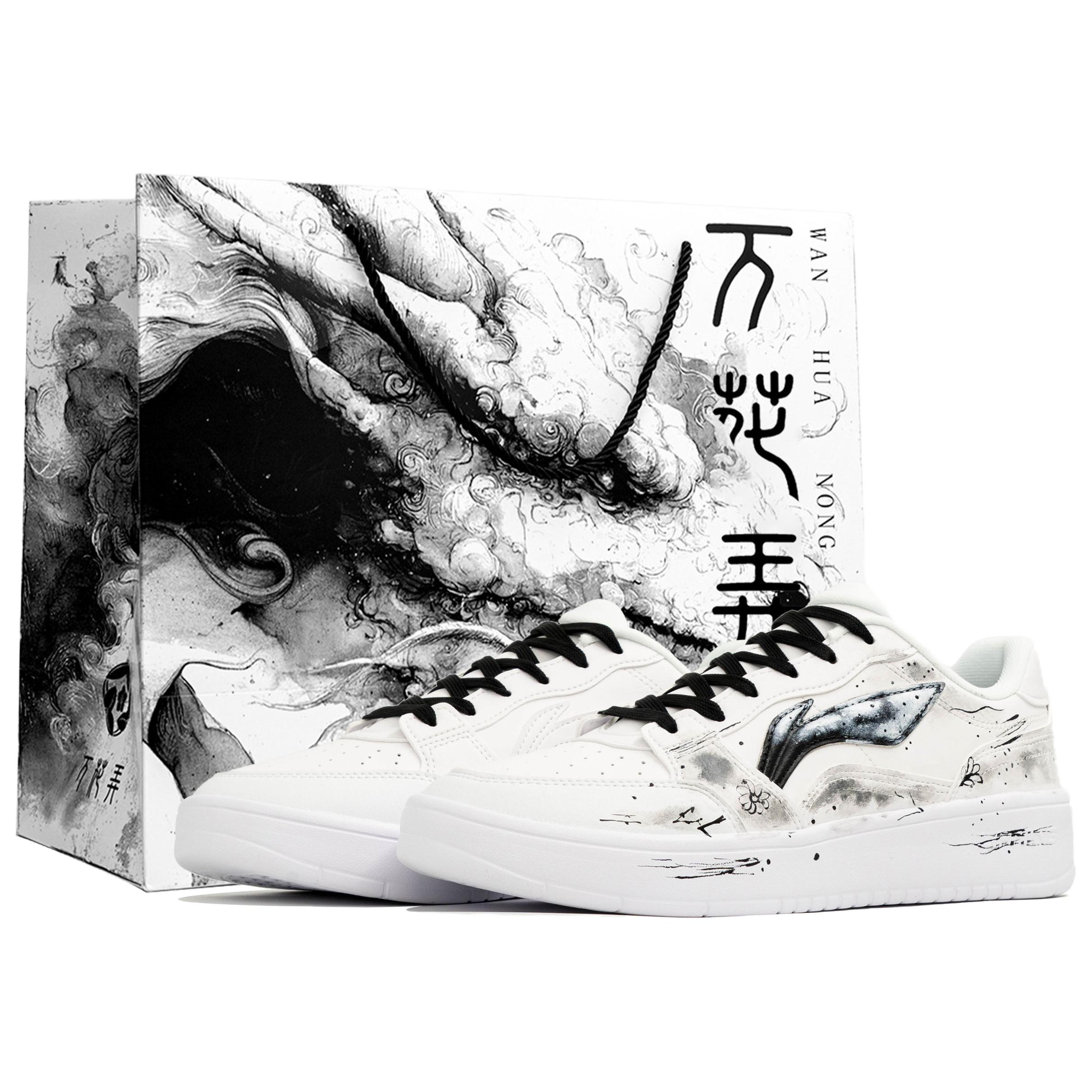 

Кроссовки для скейтбординга с низким верхом для мужчин, устойчивые к истиранию и скольжению Pontoon Boats LINING, черный белый