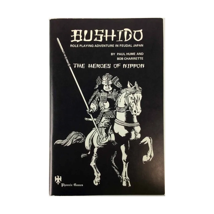 

Bushido - Book 1 - The Heroes of Nippon, Role Playing Games (Phoenix Games), мягкая обложка