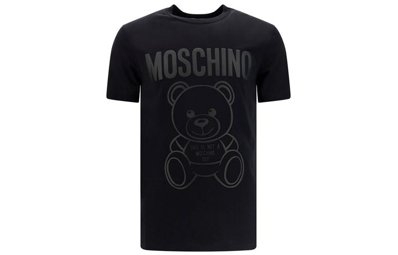 

Футболка мужская черная MOSCHINO