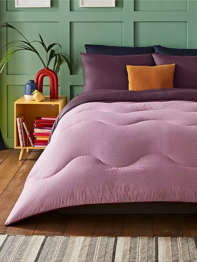 

Пододеяльник и наволочка Night Lark Motif Garden Coverless