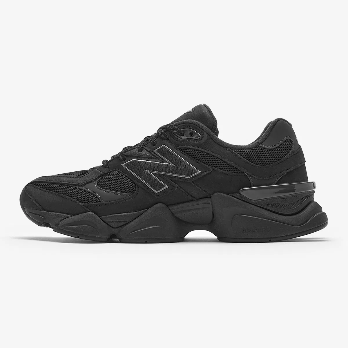 Мужские чёрные низкие кроссовки New Balance U9060ZGE — фото 3