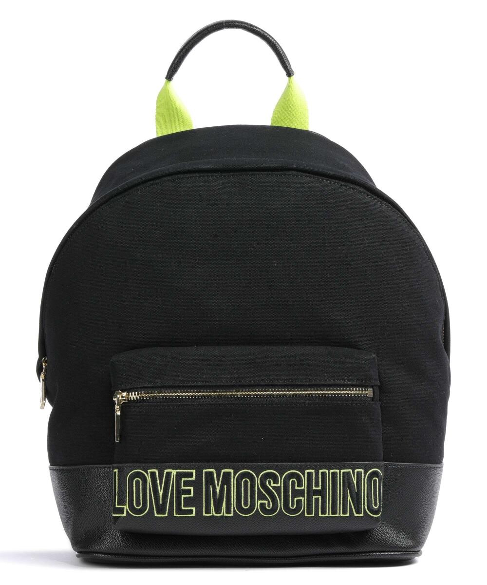 

Рюкзак Free Time из хлопка Love Moschino, черный