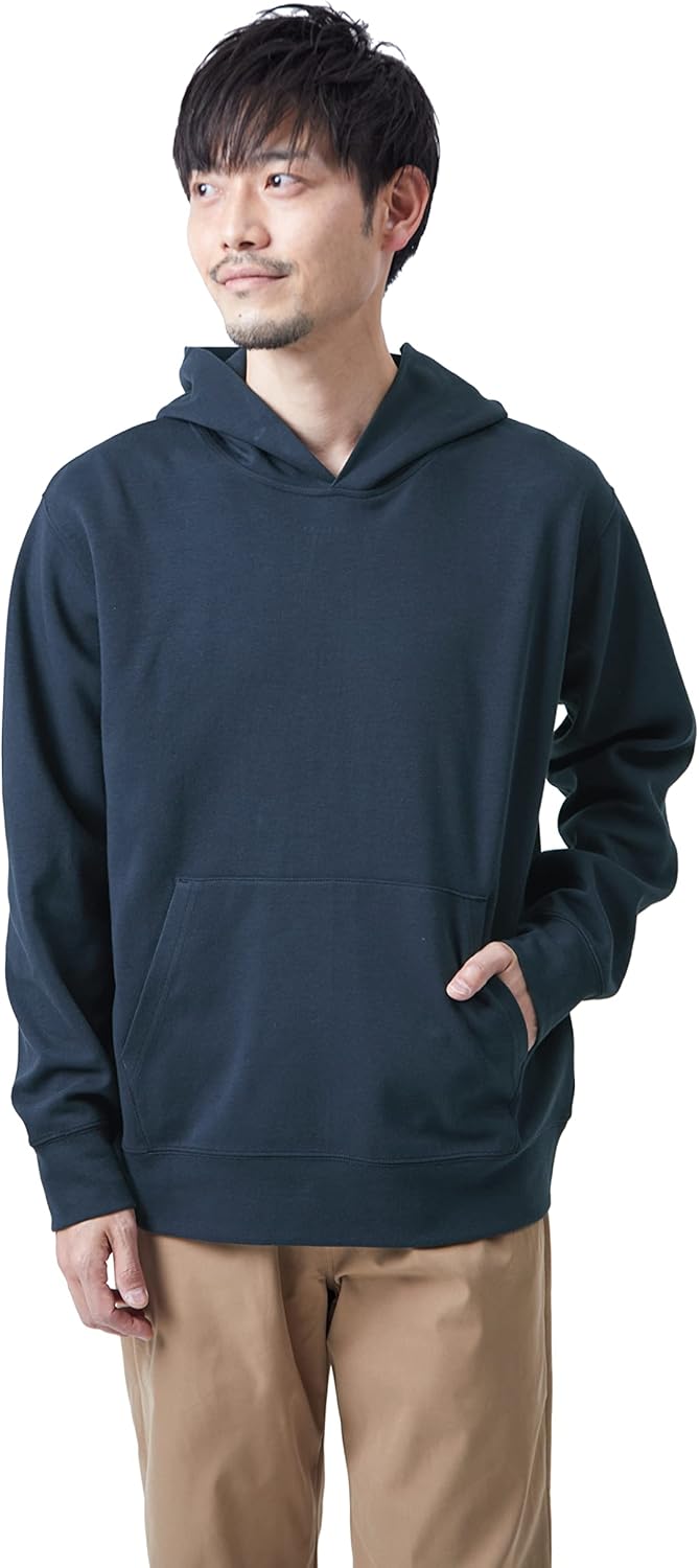 

Мужская двусторонняя толстовка, худи стандартного кроя, (старое название бренда: WHOLEPERSON (Hall Person)) Amazon Essentials, темно-синий