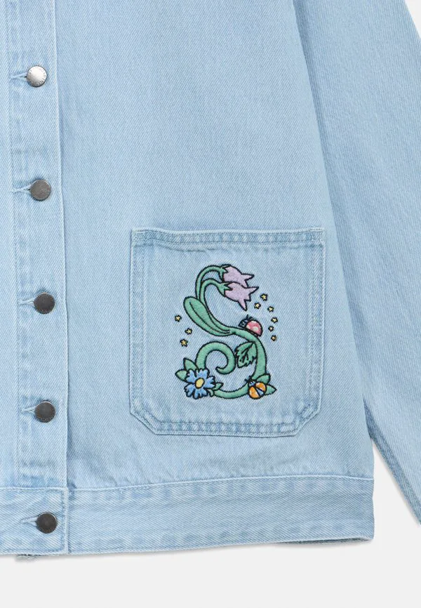 Джинсовая куртка Stella Mccartney Kids, Blue Denim — фото 3