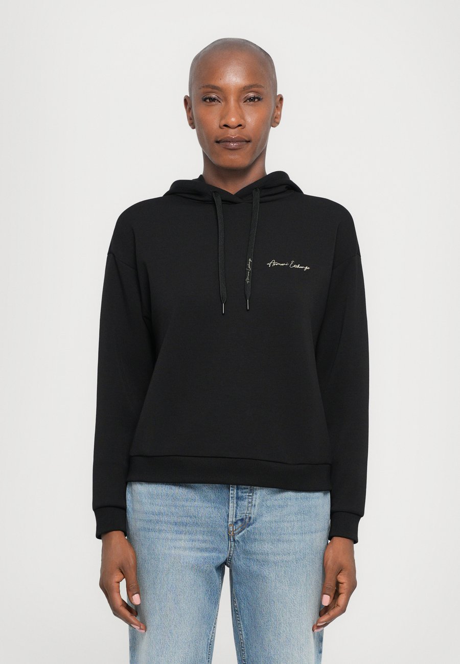 

Худи Armani Exchange Hoodie, Black/Gold Coloured/Gold-Coloured