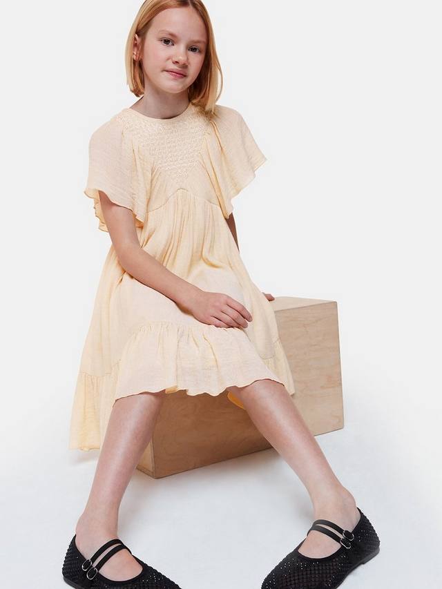 

Детское платье Willa со сборкой Whistles, Neutral