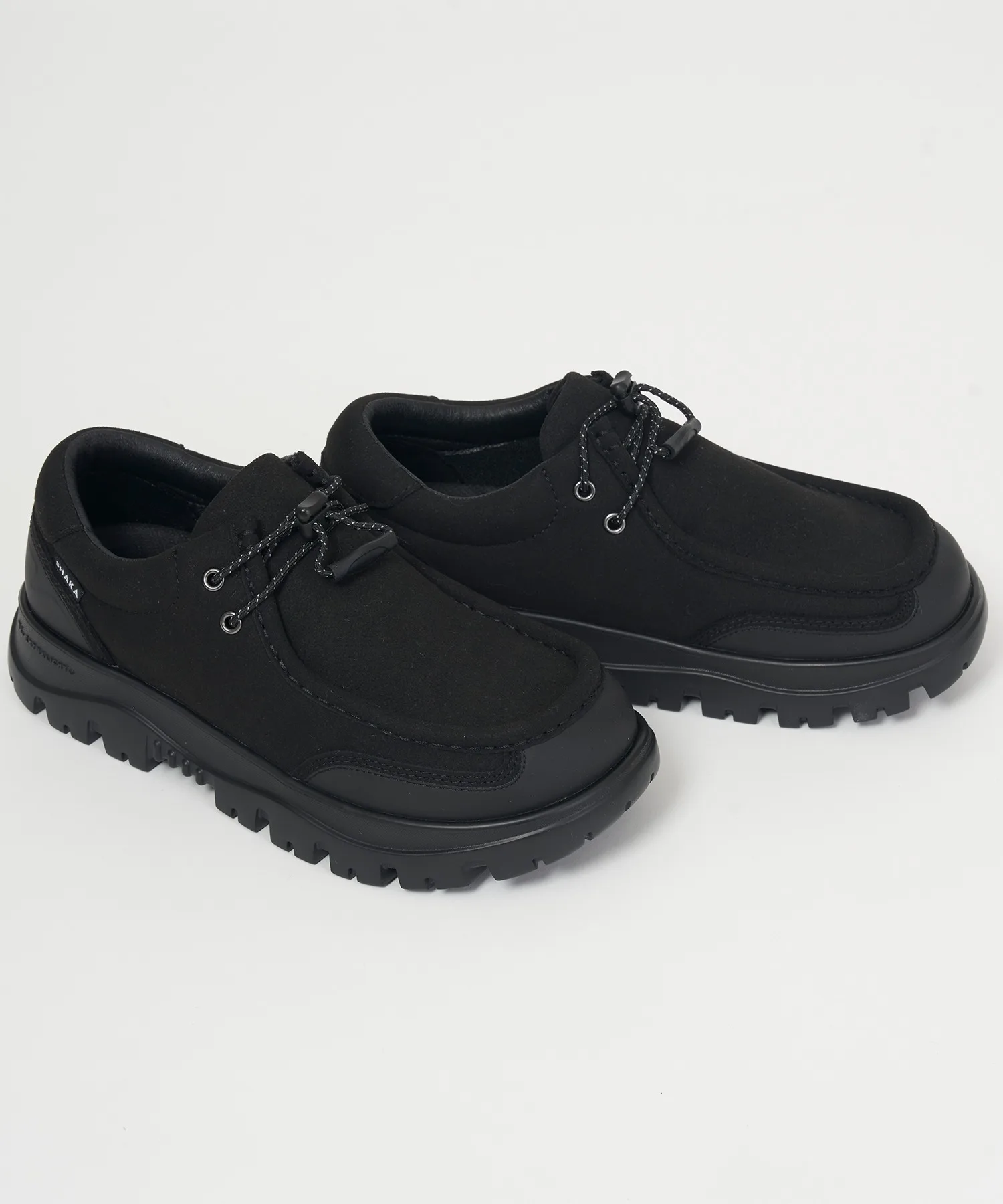Унисекс мокасины SHAKA TRAIL TYROL MOC EX из микрофибры песочного цвета — фото 3