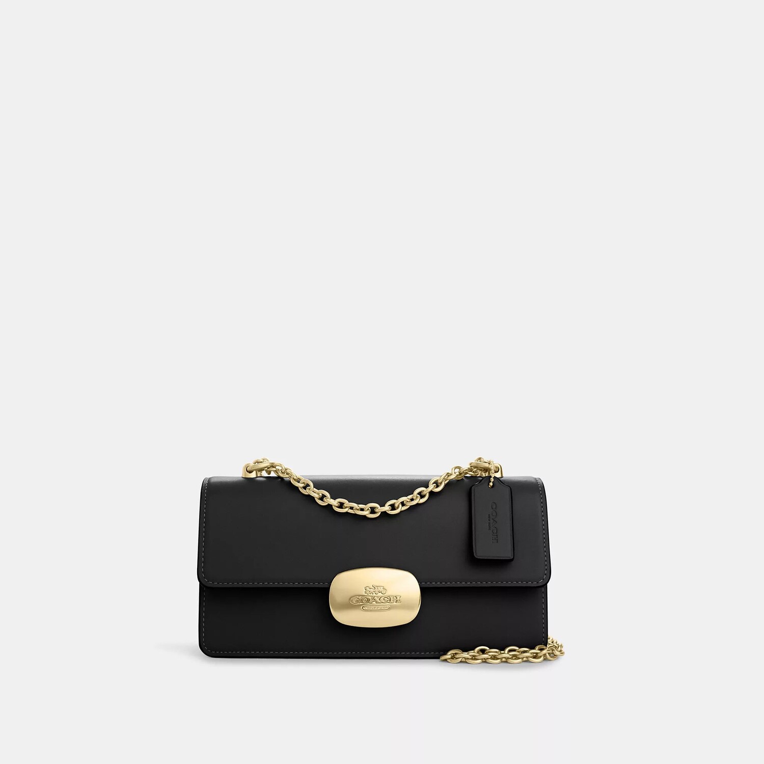 

Через плечо с клапаном через плечо Coach Outlet Eliza, цвет Gold/Black