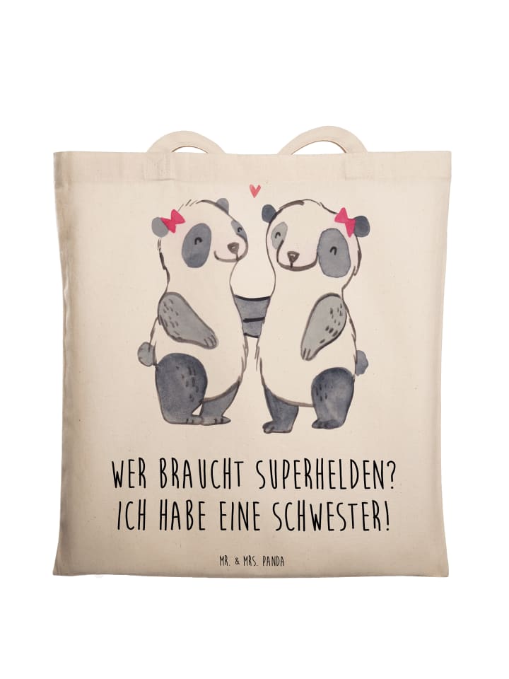 

Сумка Mr. & Mrs. Panda, кремовый
