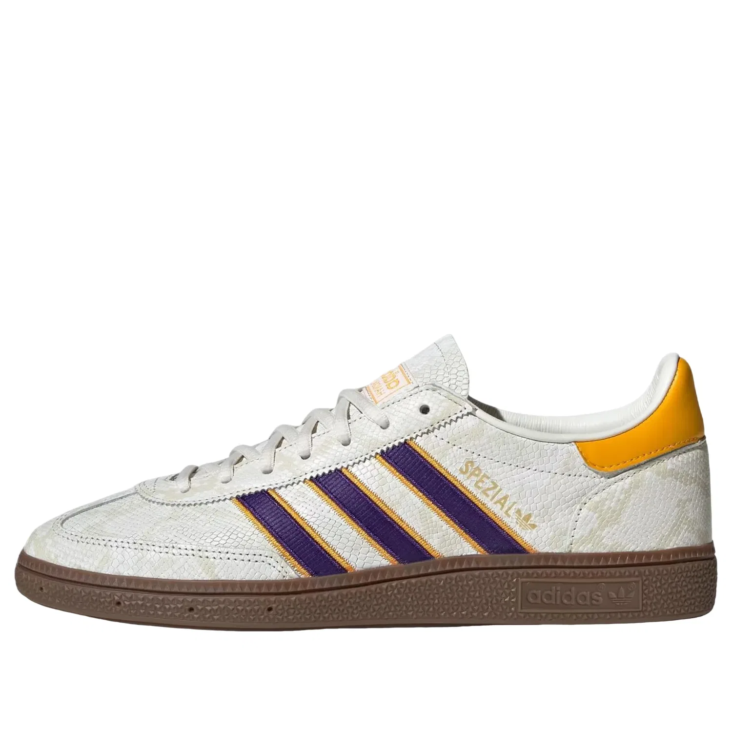 Кроссовки Adidas Handball Spezial 'Grey Collegiate Purple Crew Yellow' KK1189, серый