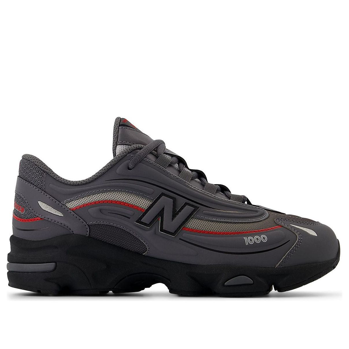 (GS) New Balance x JD Exclusive 1000 'Grey Red' — фото 2