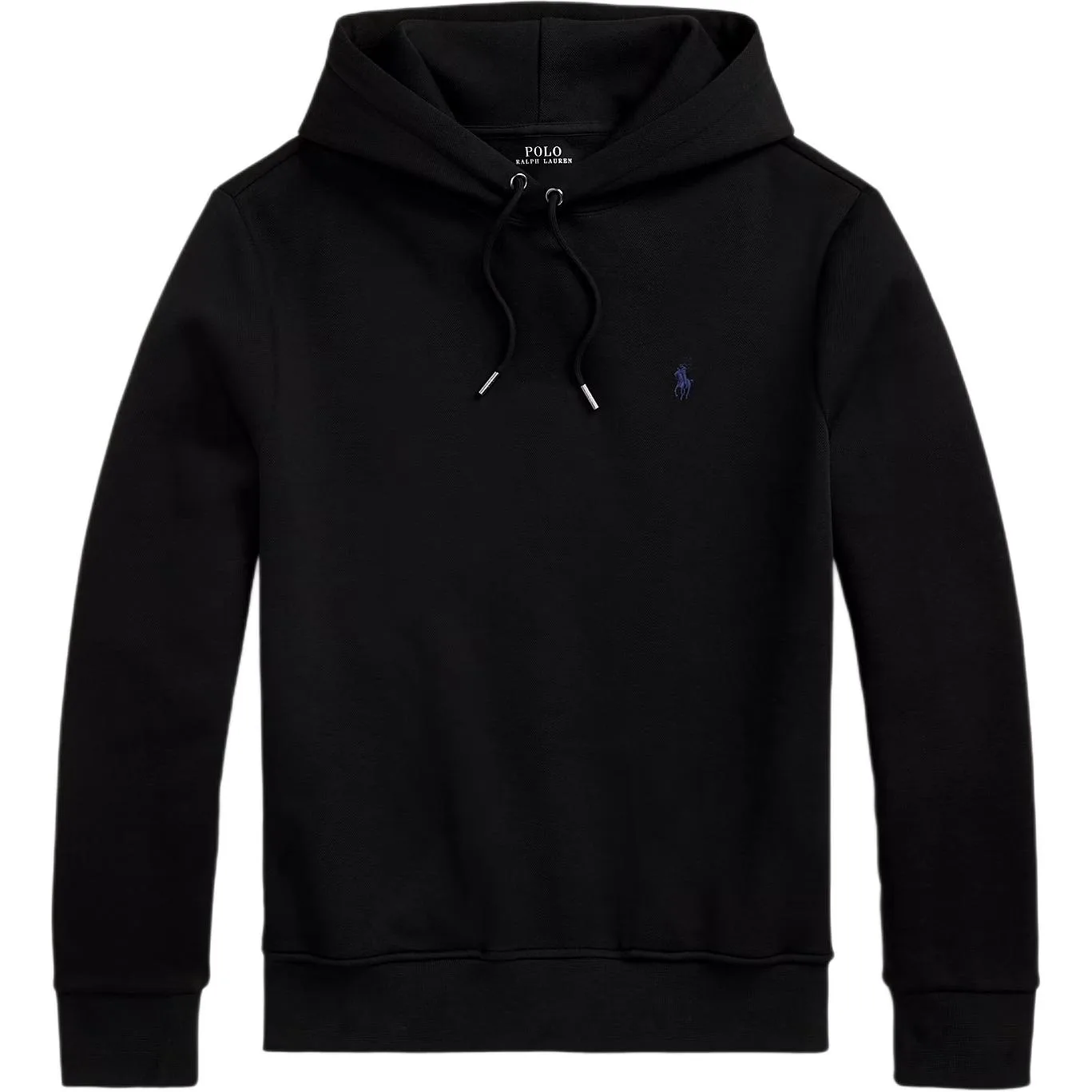 Худи из двойного трикотажа Polo Ralph Lauren, черный