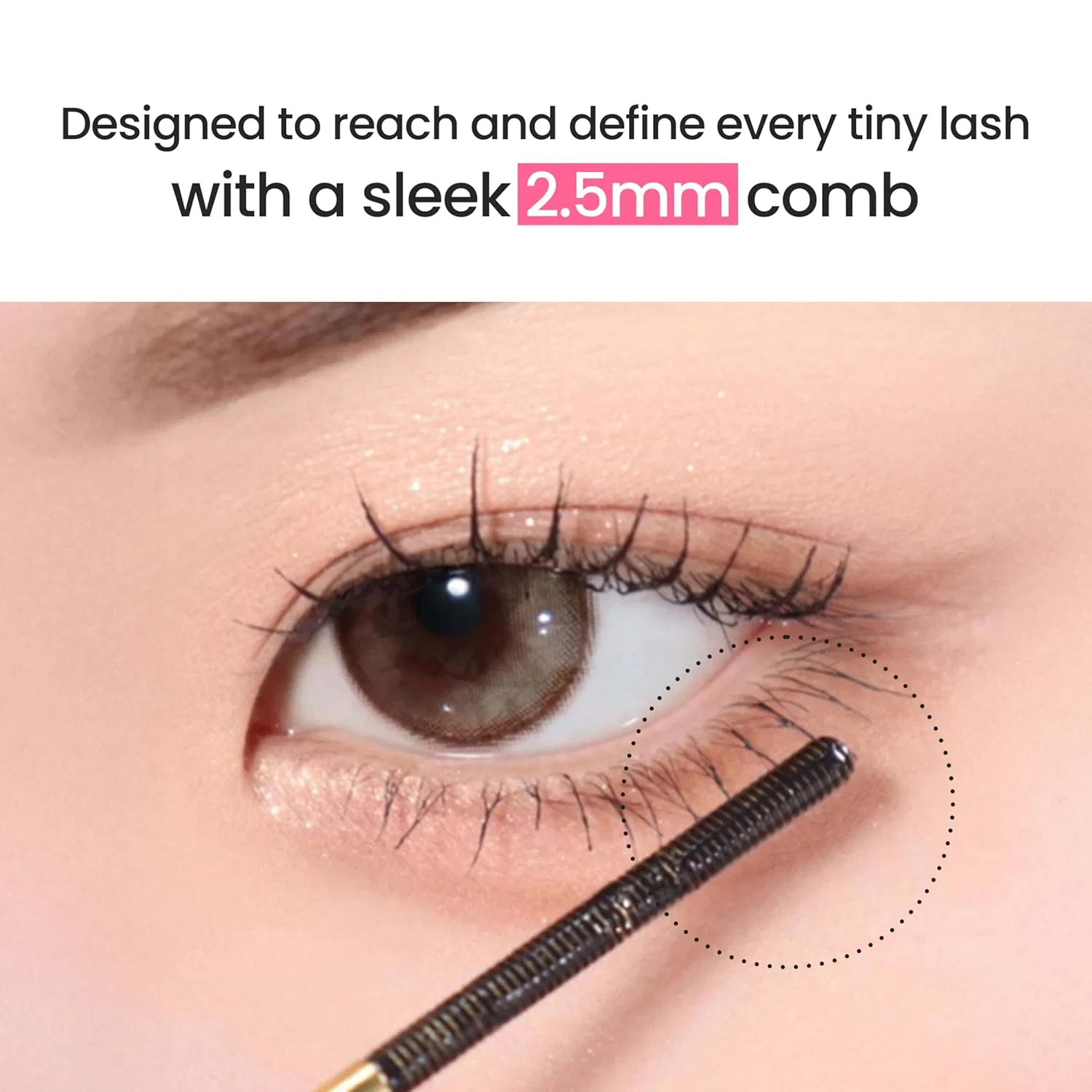 Металлическая тушь для ресниц «Extra Slim Metal Mascara» от DERMALOGY by NEOGENLAB Dermalogy By Neogenlab — фото 4