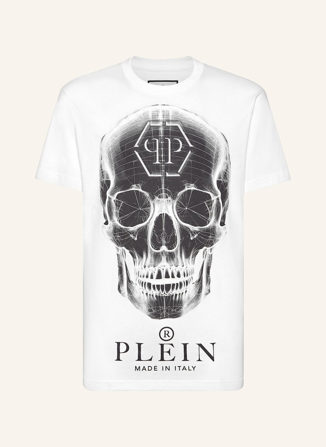 

Футболка череп PHILIPP PLEIN, белый