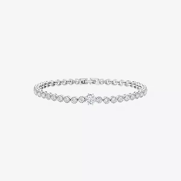 

Теннисный браслет Celeste Statement Bearfruit Jewelry, silver