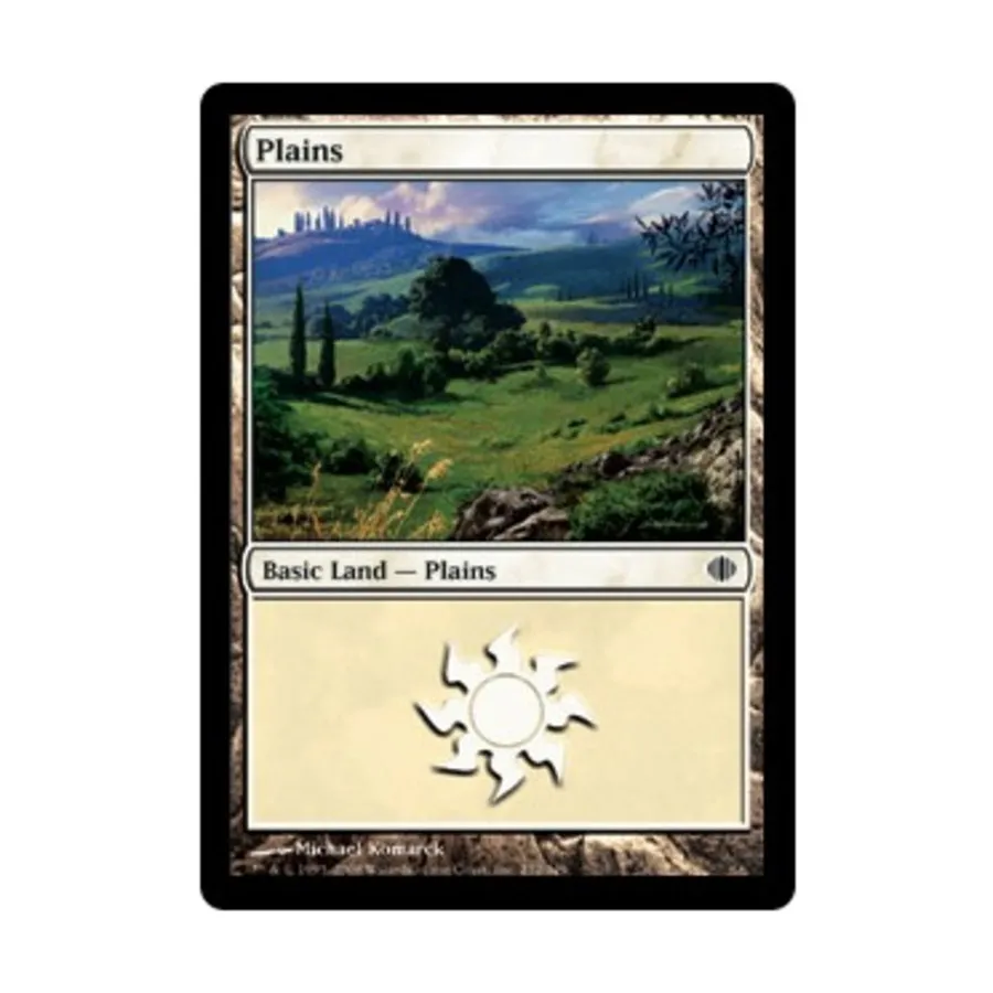 

CCG Plains #232 (C) (фольга), MTG - Shards of Alara
