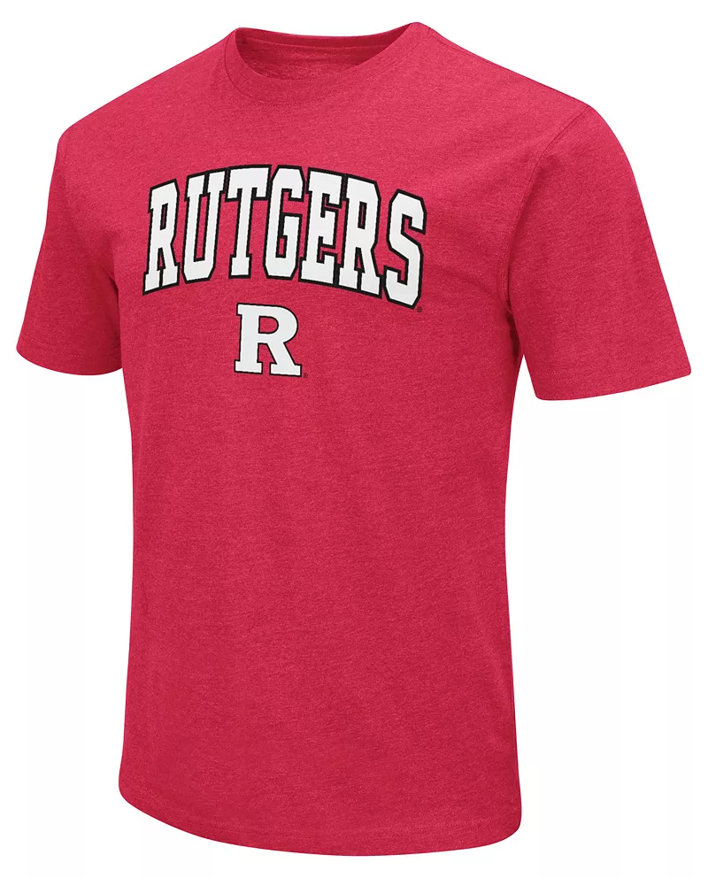 

Мужская красная футболка Colosseum Rutgers Scarlet Knights
