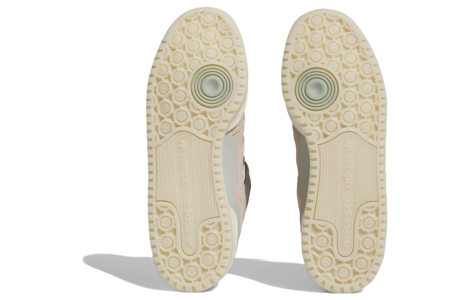Женская обувь для скейтбординга adidas originals FORUM, Light Khaki/Off-white — фото 4