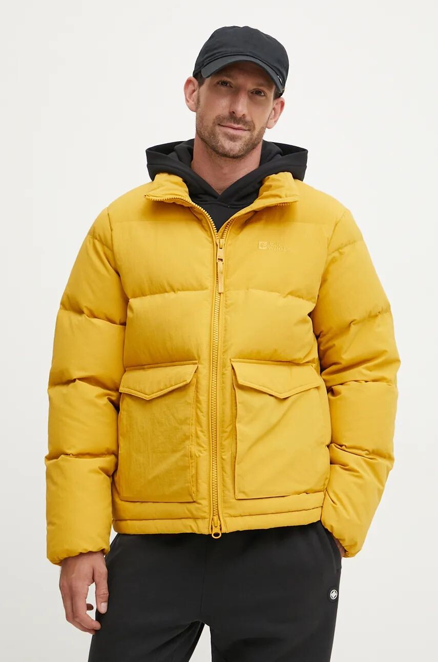 

Пуховик Jack Wolfskin Nordlicht, желтый