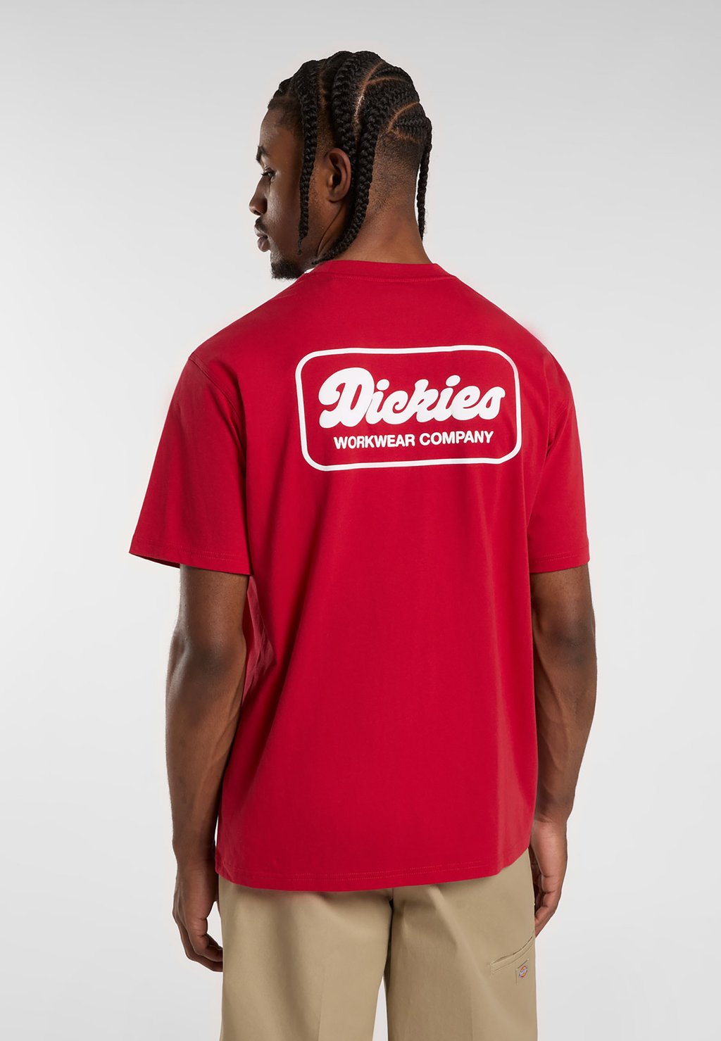 

Футболка с принтом LEWISTOWN SS TEE Dickies, красный