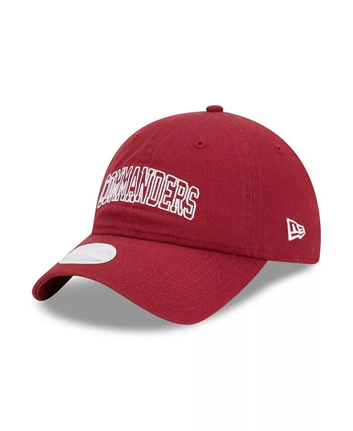 

Женская бордовая шляпа Washington Commanders Collegiate 9TWENTY Adjustable New Era