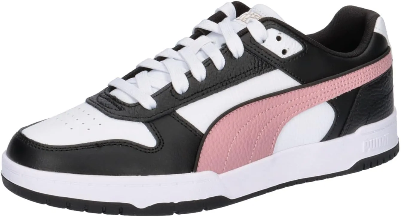 Кроссовки RBD Game Low Track Shoe Puma, белый/черный/розовый