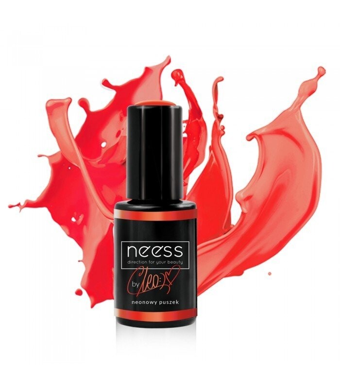 

Neess, By Cleo, Гибридный лак для ногтей, 7579 Neon Puff, 4 мл
