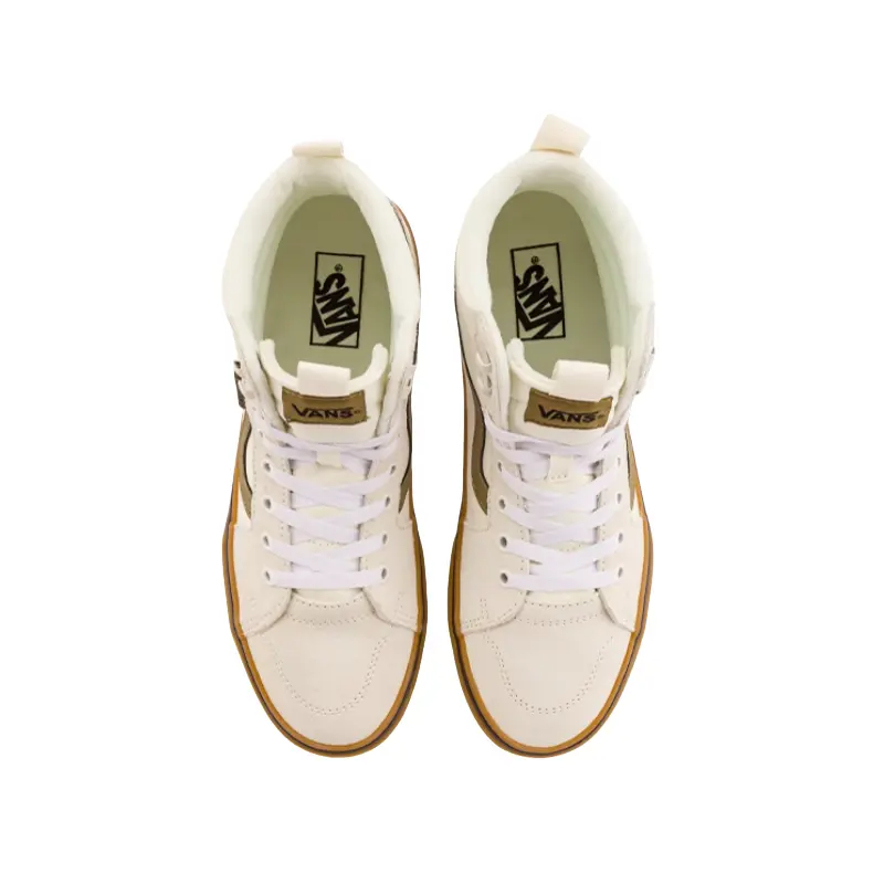 Мужские скейтборд-кеды Filmore с высоким берцем Earth Strata S23/Wonder White F21/Earth Strata S23 Vans — фото 4