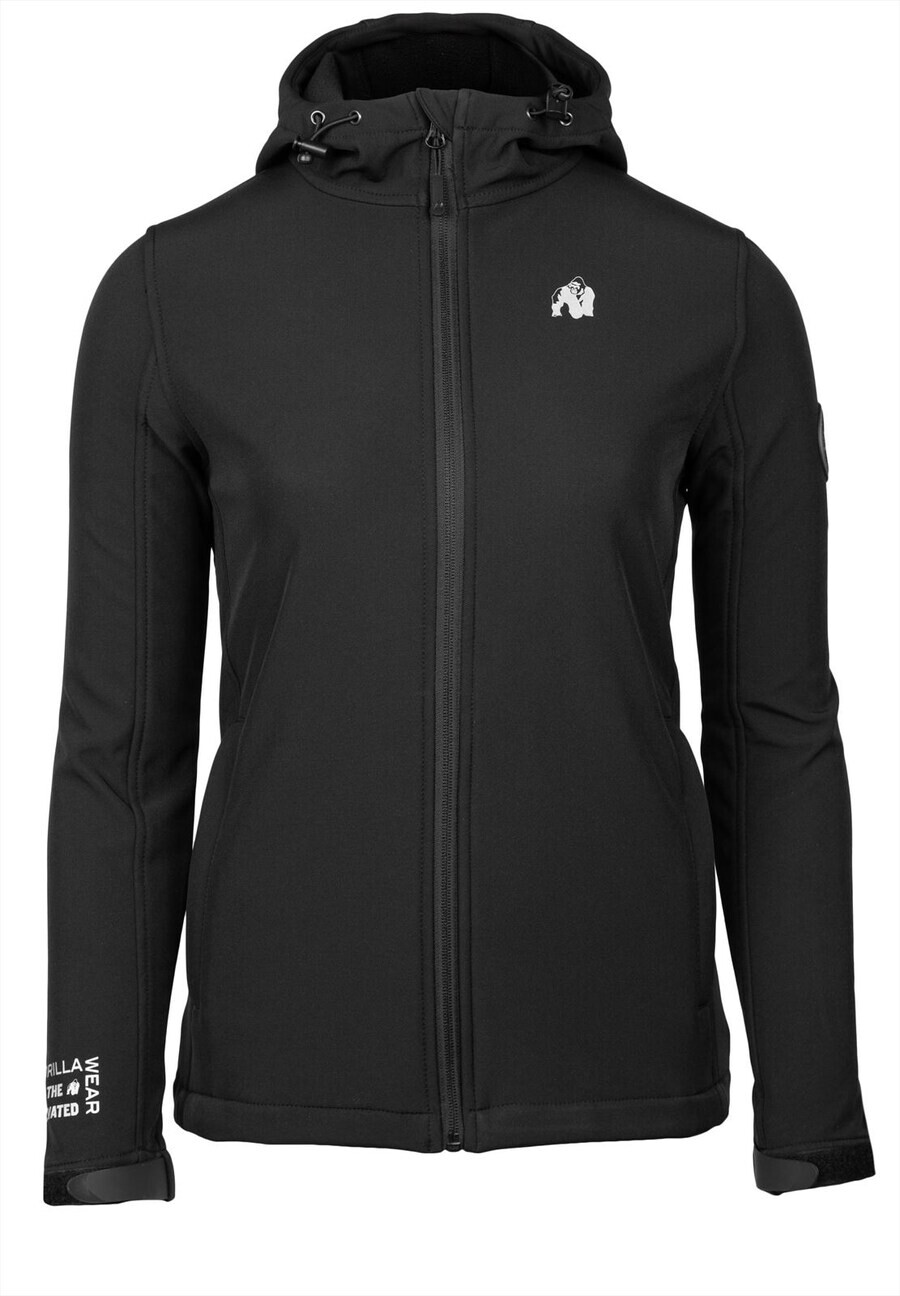 

Куртка на молнии Gorilla Wear Zip-Up Hoodie Mina, черный