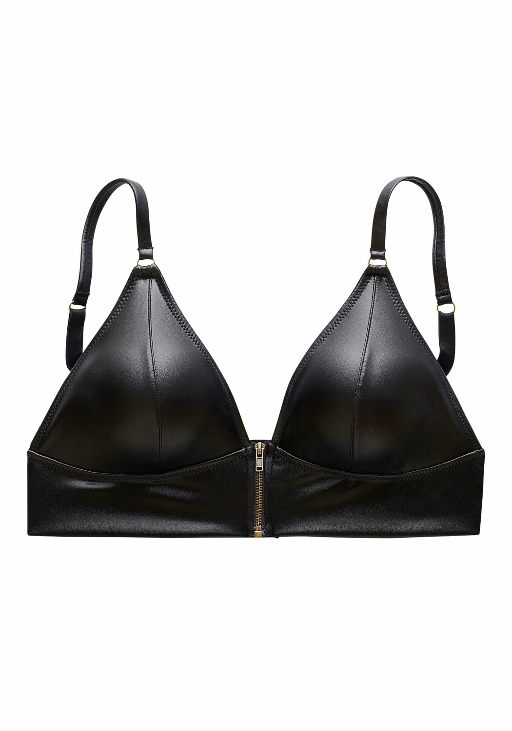 

Бюстгальтер без косточек PETITE FLEUR GOLD Bralette BH, черный
