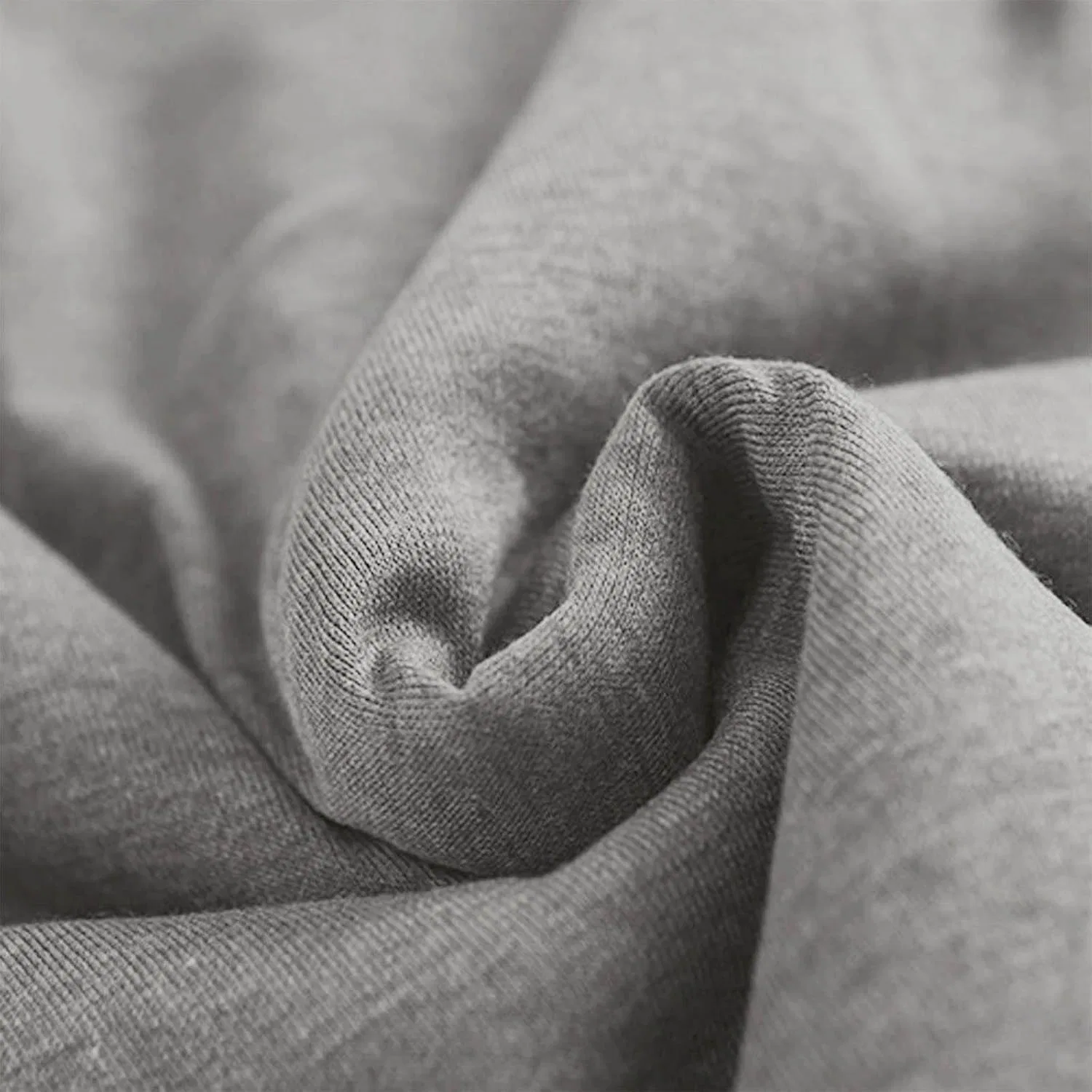 Свитшот на флисе, свободный, женский, Oversize, серый — фото 4