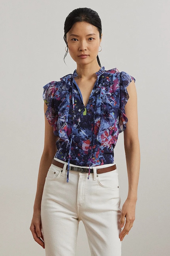 

Блузка Lauren Ralph Lauren, синий