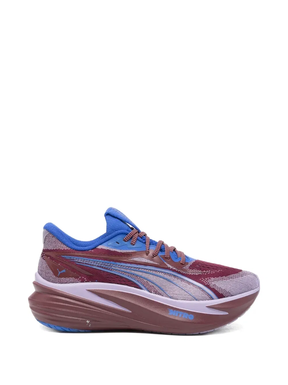 Кроссовки MagMax Nitro 2 на шнуровке PUMA, фиолетовый