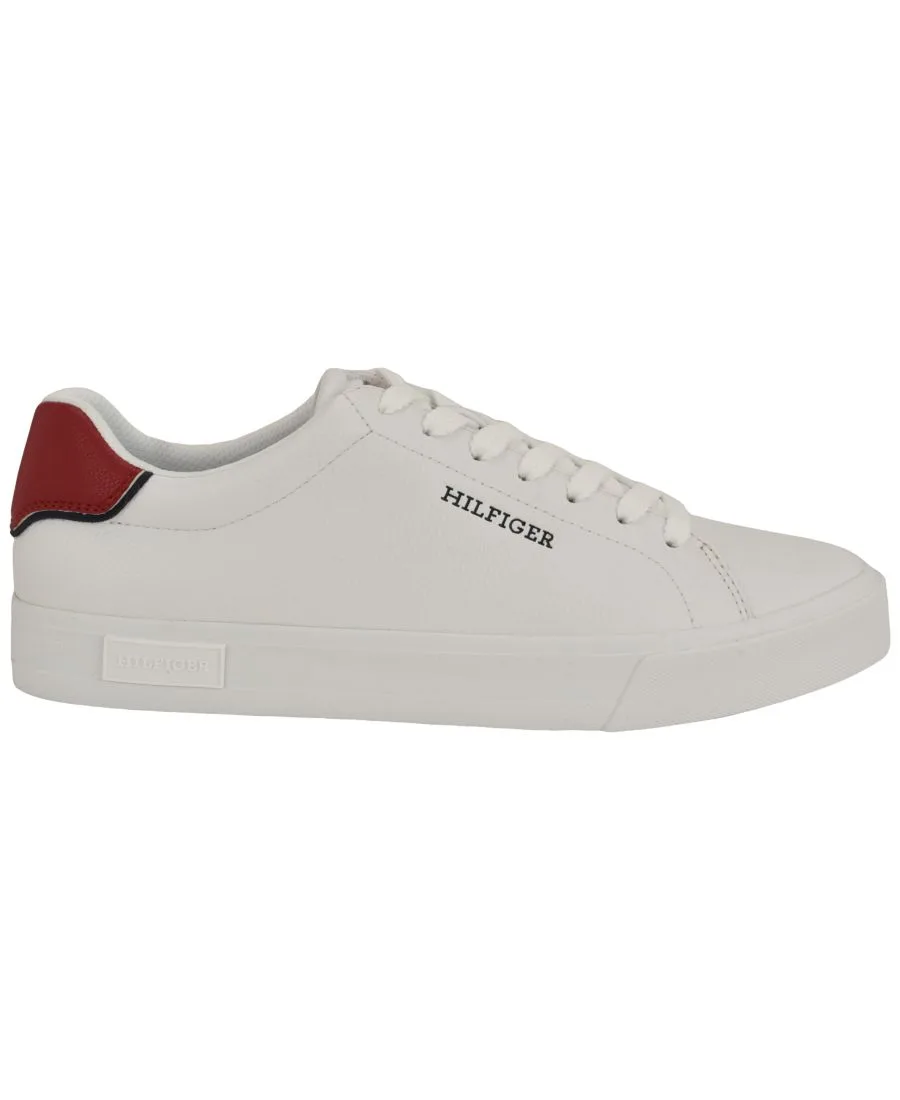 Мужские спортивные кроссовки Rawly Fashion на шнуровке Tommy Hilfiger, белый/красный — фото 2