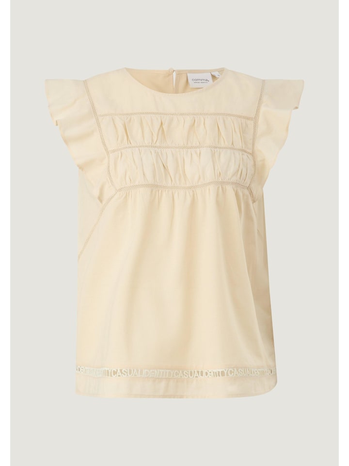 

Comma Блузка светло-желтого цвета (8058)