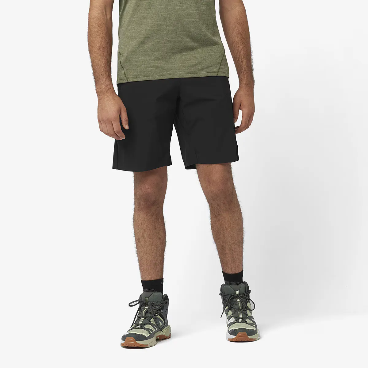 

Wayfarer Ease Salomon Мужские шорты-бермуды, чёрный