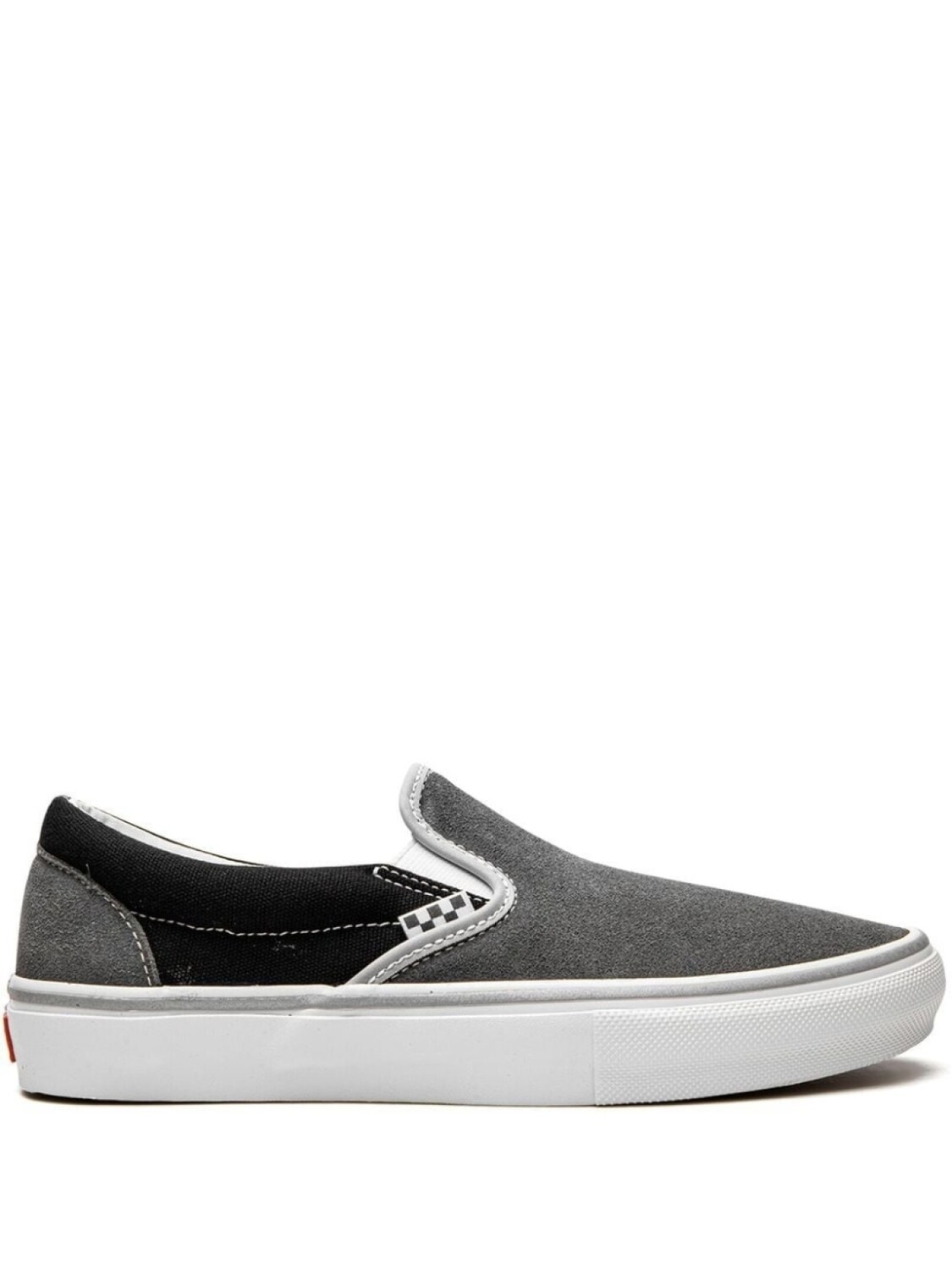 

Слипоны Skate Vans, серый
