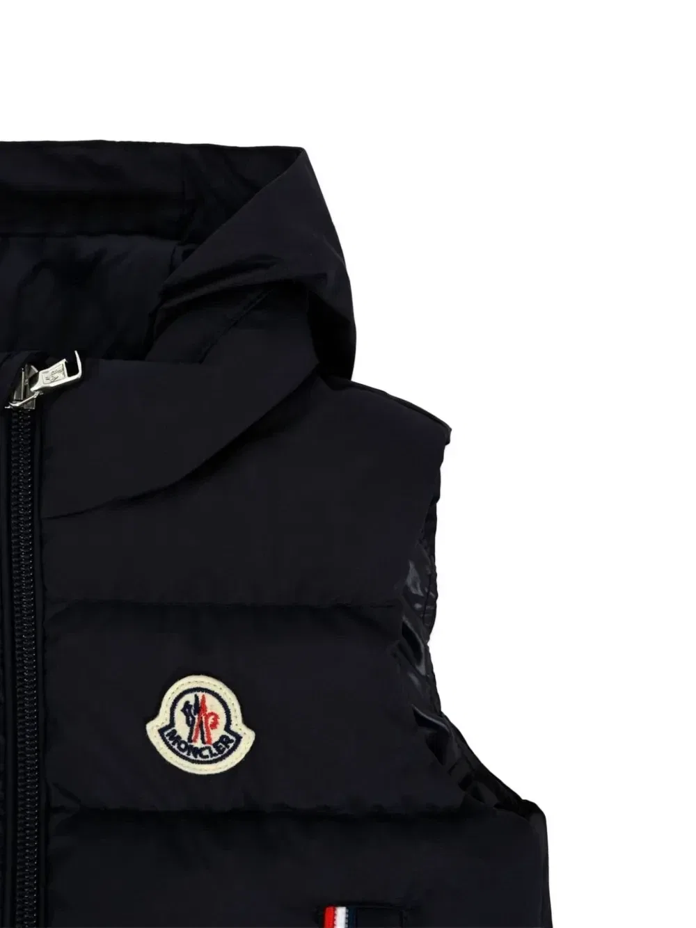 Жилет Buang Moncler Enfant, синий — фото 3
