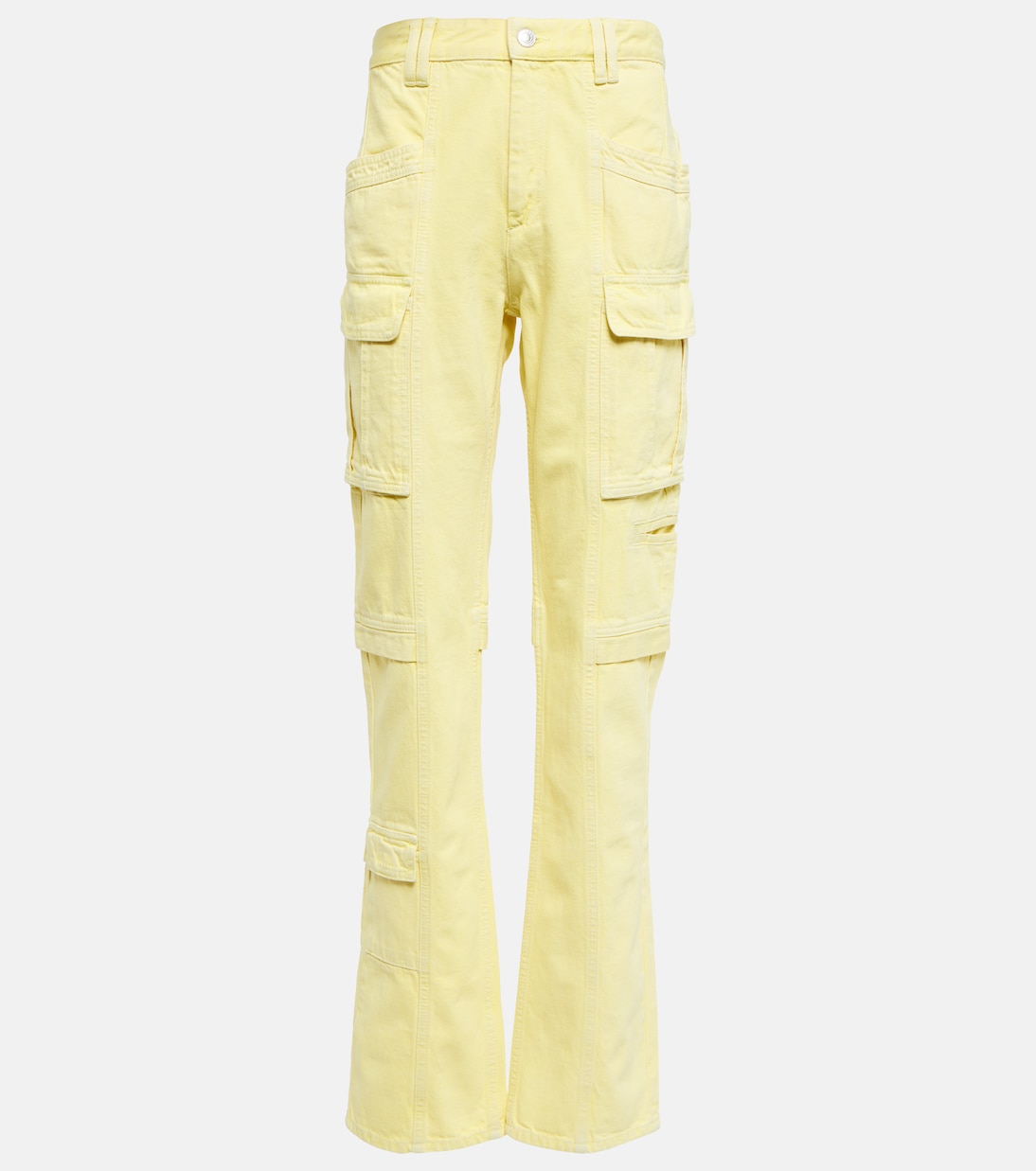 

Джинсы-карго Vokayo прямого кроя Isabel Marant, Light Yellow