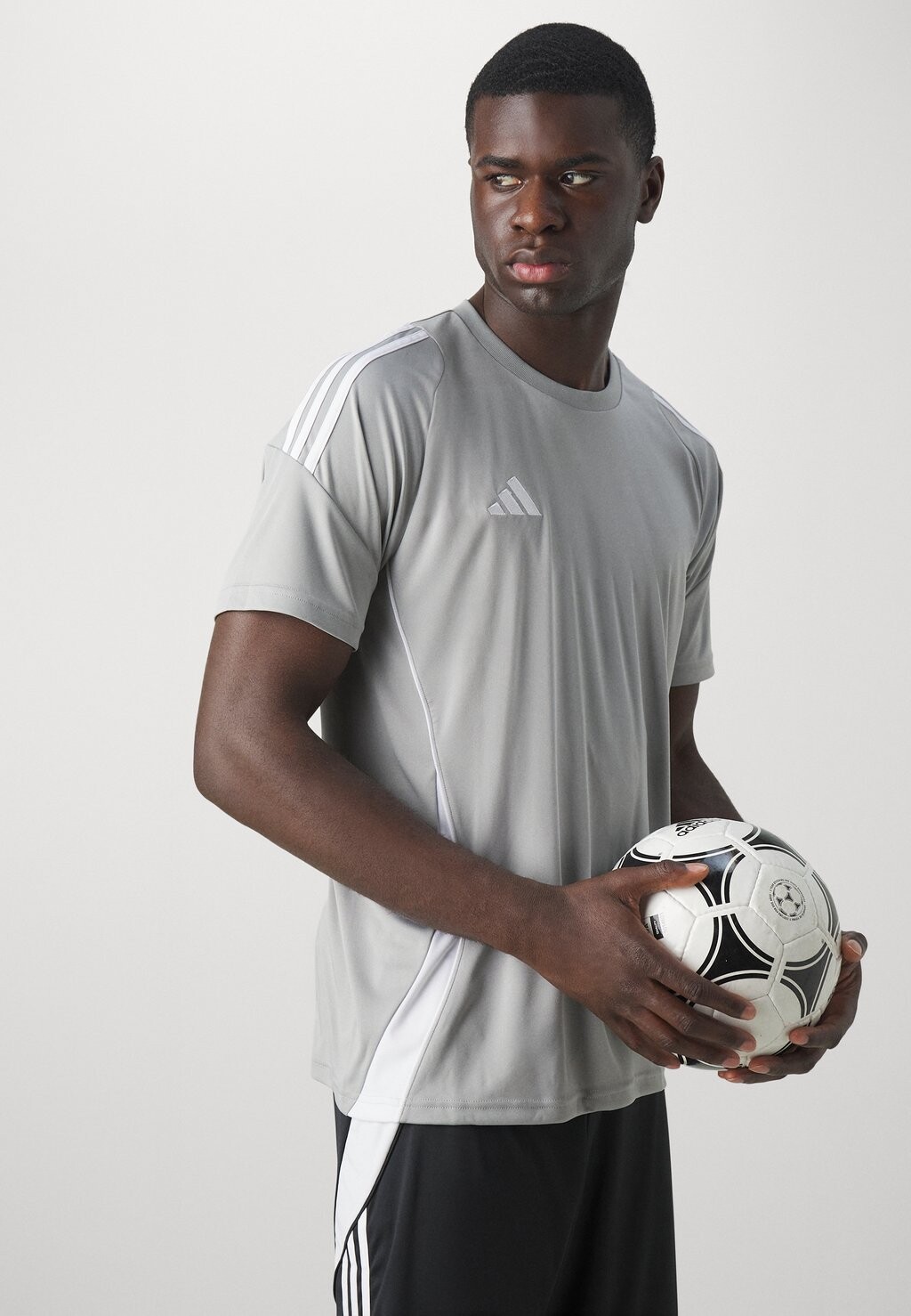 Спортивная футболка TIRO24 adidas Performance, цвет team mid grey/white — фото 4