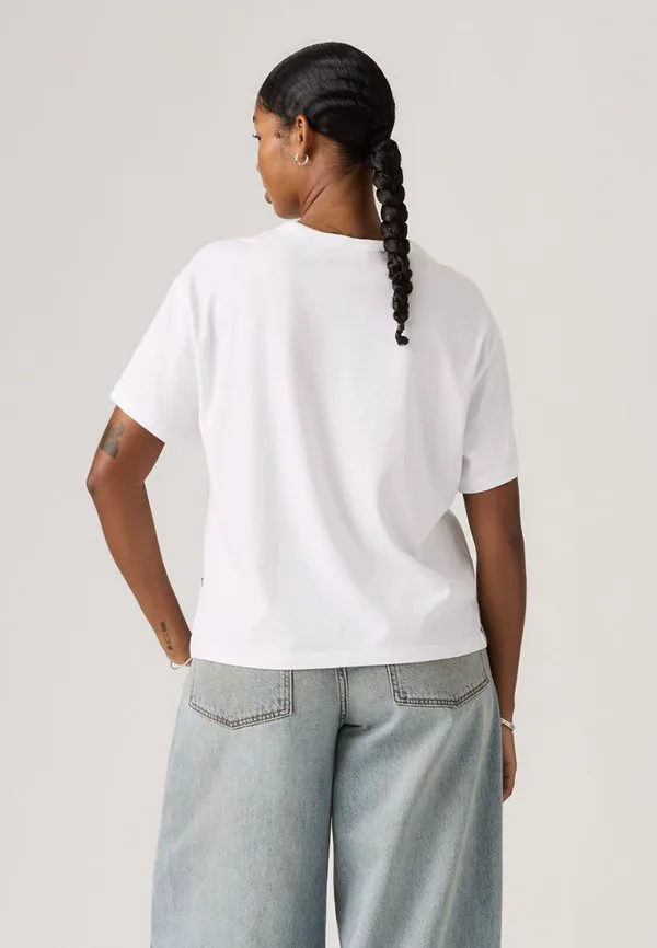 Винтажная футболка, базовая футболка Levi'S, Bright White — фото 3