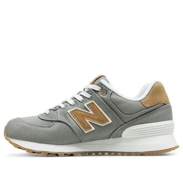 

Кроссовки 574series 15 унций холст New Balance, серый
