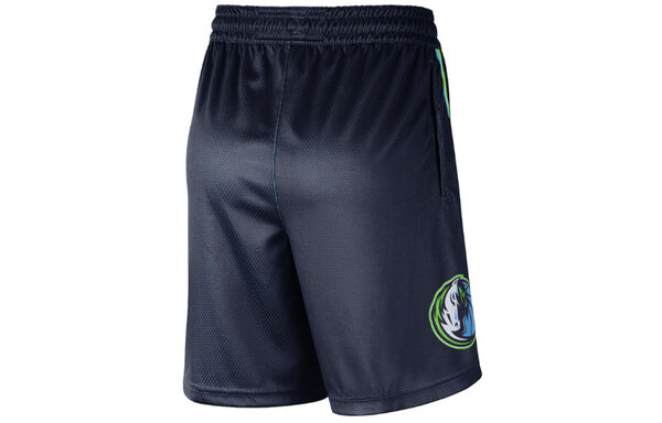 Шорты nba mavericks icon 19-20 city limited sw shorts navy blue dark blue Nike, синий — фото 2