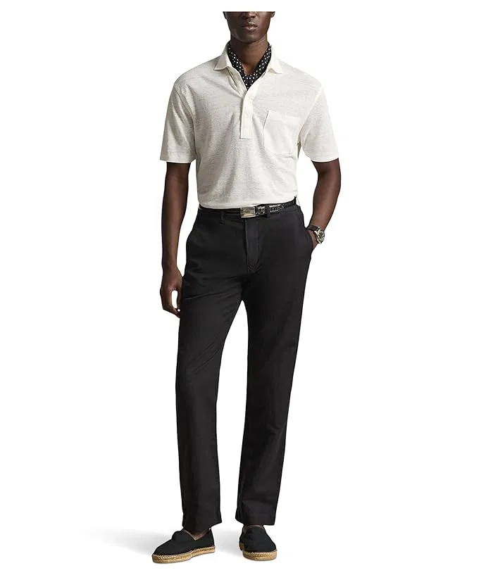 Брюки классические Bedford из льна и хлопка Polo Ralph Lauren, Polo Black — фото 2