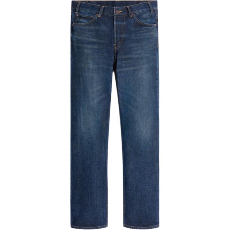 Джинсы Kurt Mid Rise Straight Leg CELINE, темно синий — фото 3