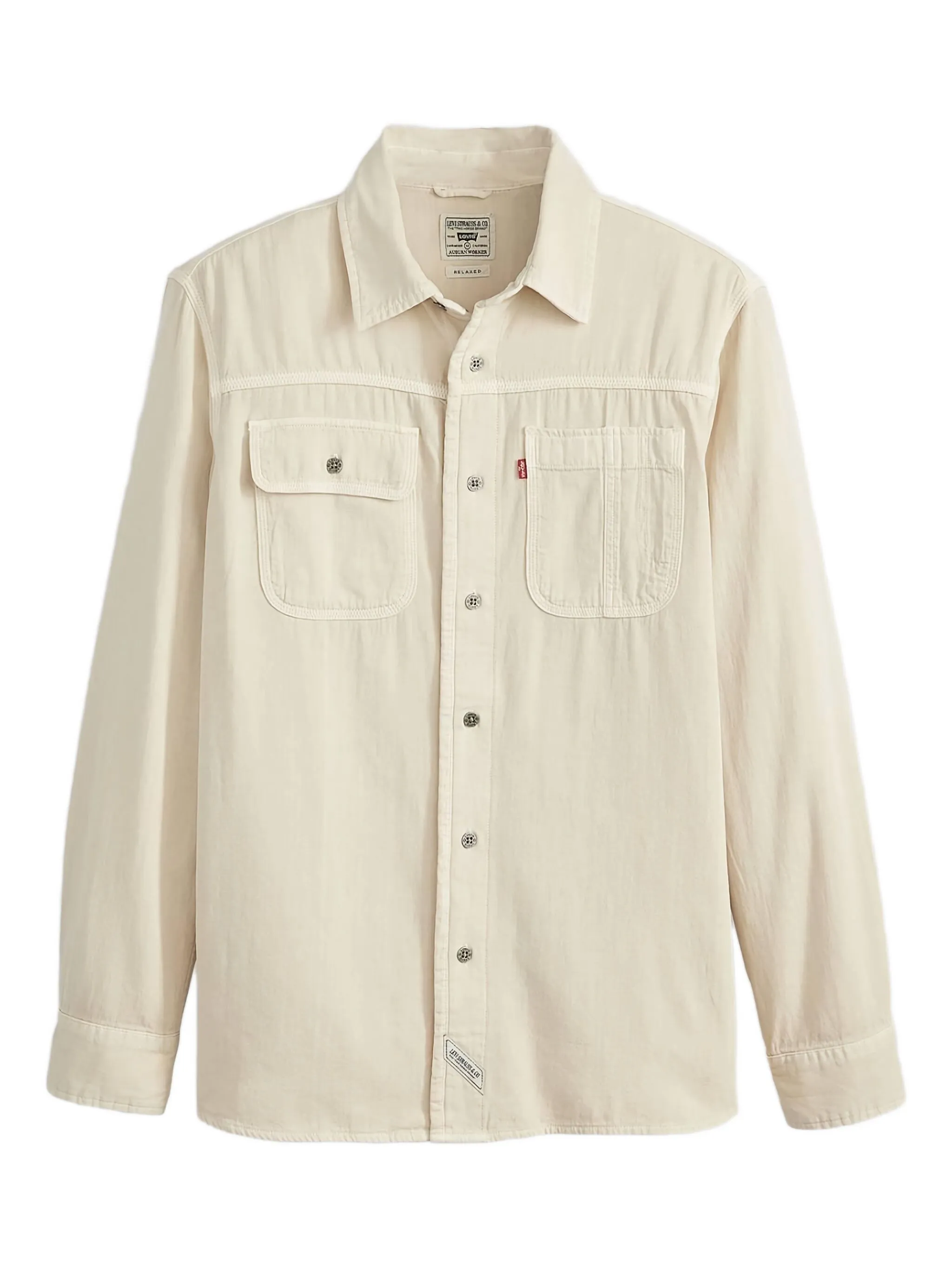 

Рубашка с карманами Levi'S, бежевый