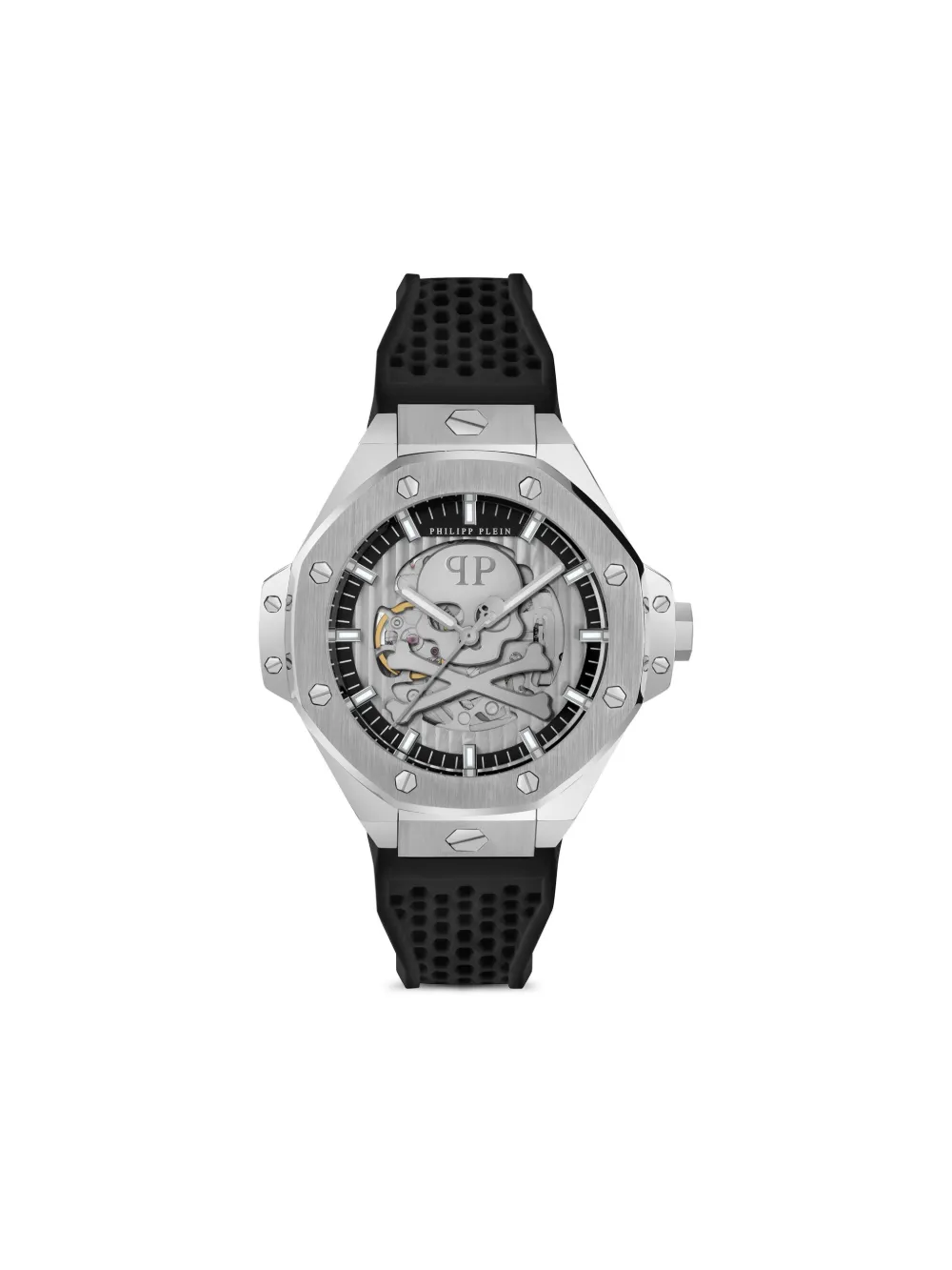 

Наручные часы $Keleton Royal 46 мм Philipp Plein, серебряный