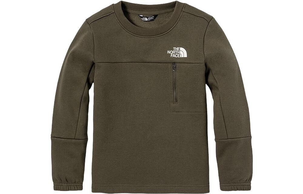 

Детский свитшот THE NORTH FACE, цвет Army Green