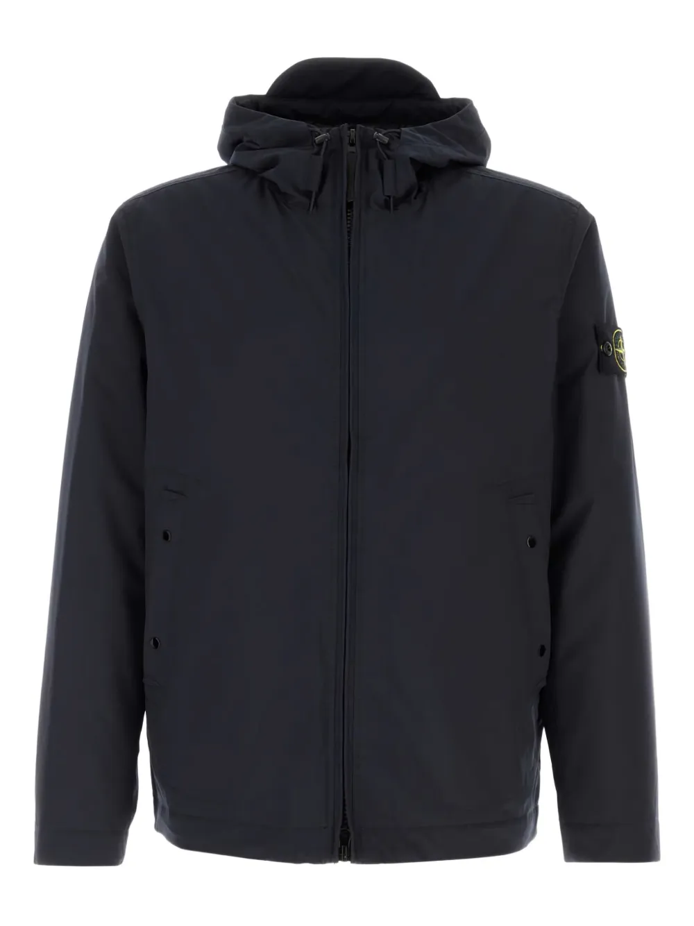 

Пуховик с капюшоном Stone Island, синий