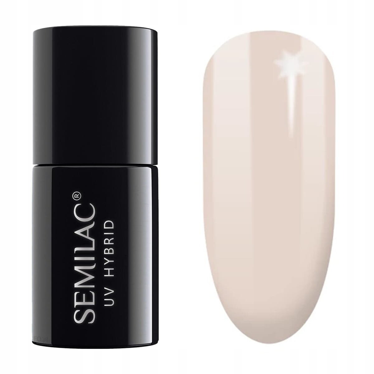 

Semilac, Гибридный лак для ногтей 583 Second Skin Nude, 7 мл